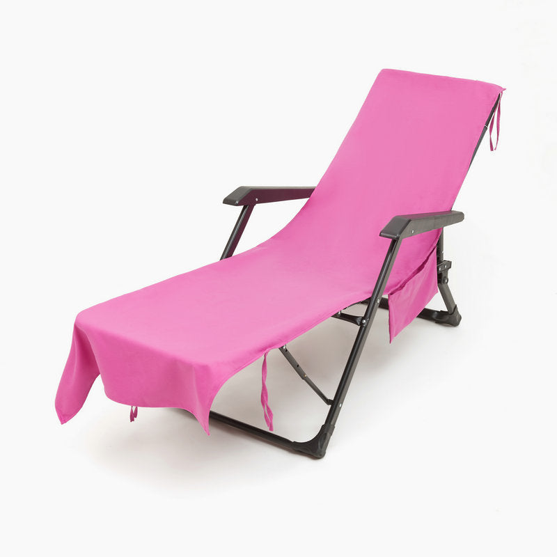 🏖️Sommertilbud 48 % RABATT🌞🌊Håndkle til solseng i veske med lommer til oppbevaring