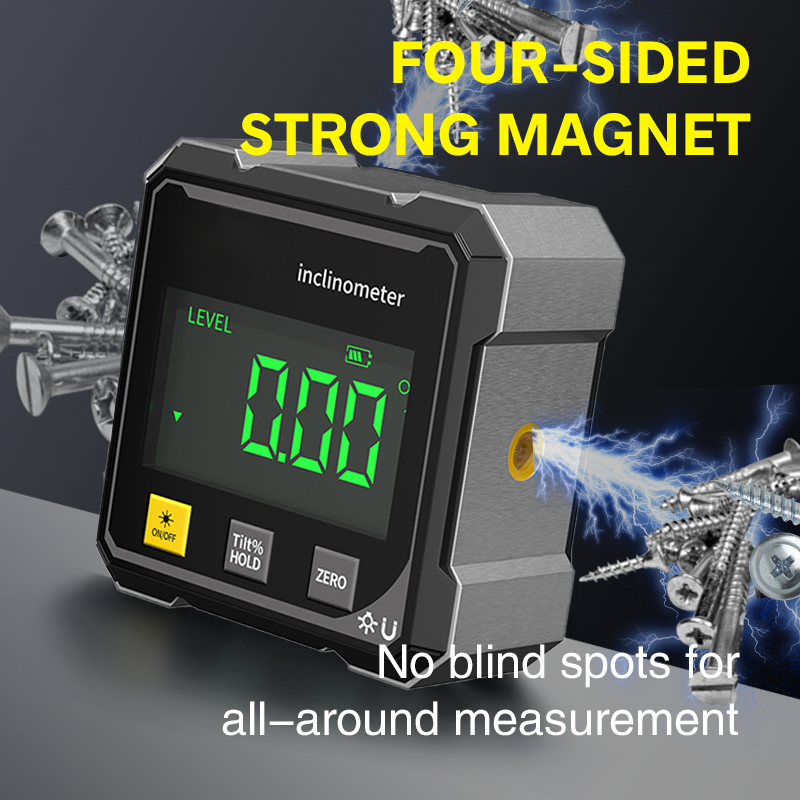 Mål vinkler som en proff – magnetisk digital vinkelmåler (50 % rabatt)