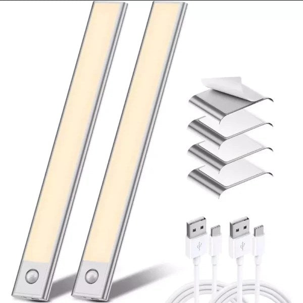 LED-skapbelysning med bevegelsessensor 💡Energieffektiv og praktisk🔥