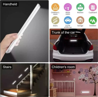 LED-skapbelysning med bevegelsessensor 💡Energieffektiv og praktisk🔥