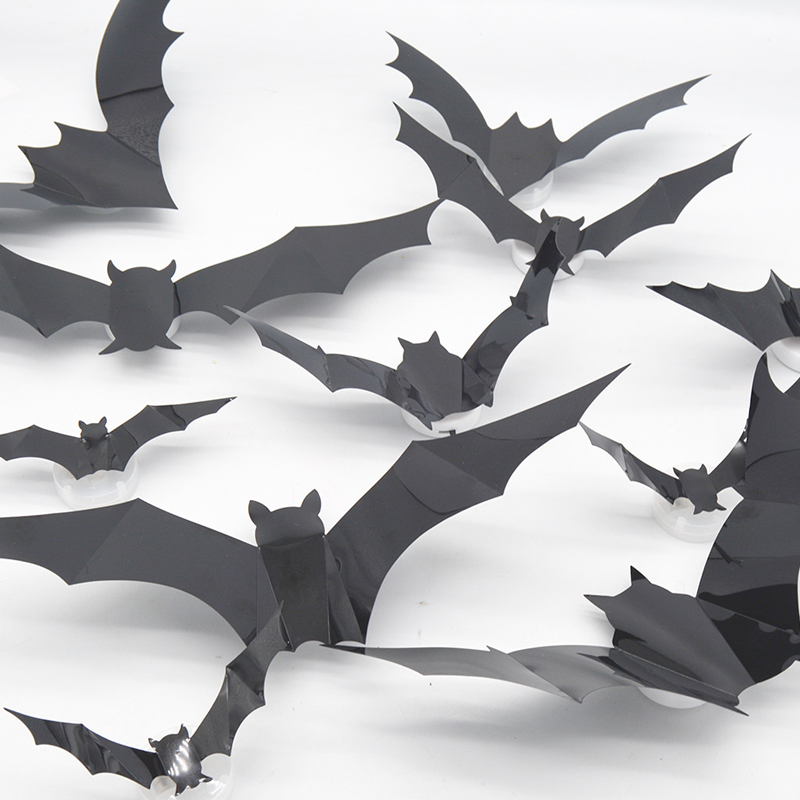 🦇3D Fladdermus LED vegglampe dekorasjon