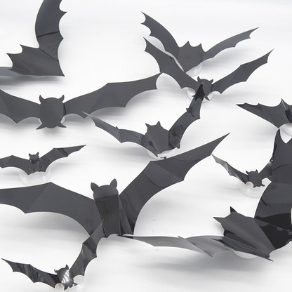 🦇3D Fladdermus LED vegglampe dekorasjon