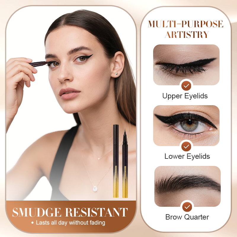 ❣️Kjøp 1 få 1 gratis❣️Vanntett flytende eyelinerpenn