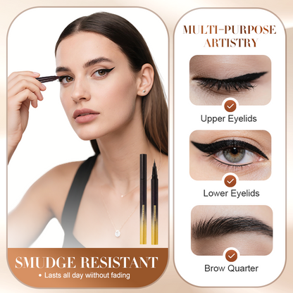 ❣️Kjøp 1 få 1 gratis❣️Vanntett flytende eyelinerpenn