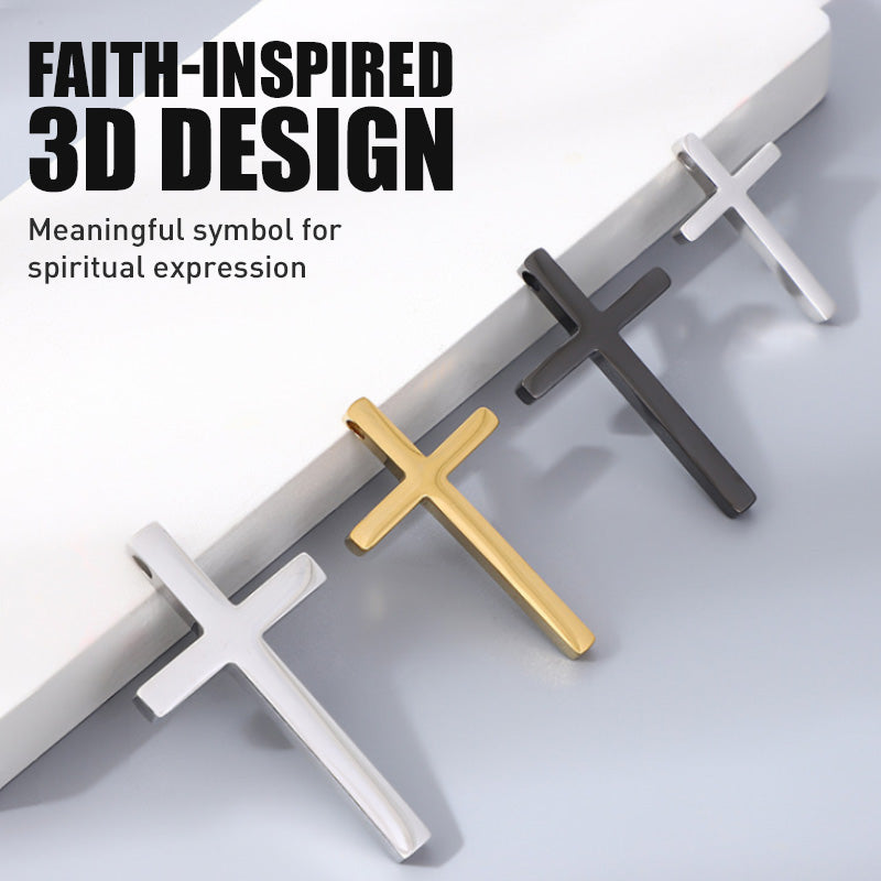 🚗✝️Klistremerker i metall med Jesus Kristus-kors | Selvklebende 3D-kors til bilskrapedeksel