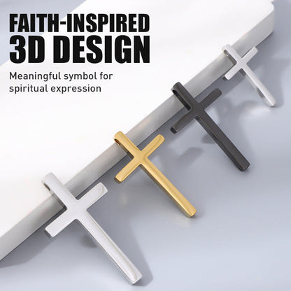 🚗✝️Klistremerker i metall med Jesus Kristus-kors | Selvklebende 3D-kors til bilskrapedeksel