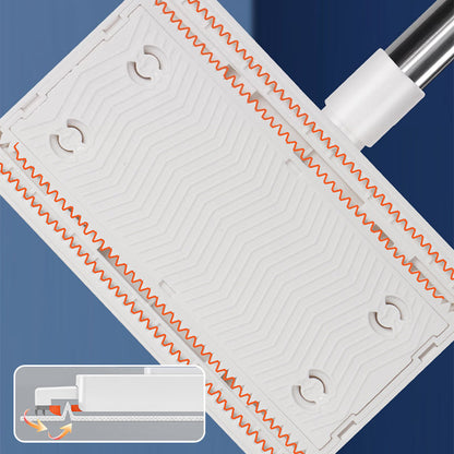 🔥Siste dags salg 50% rabatt🔥Engangsstøvmopp med 4 gjenbrukbare kluter