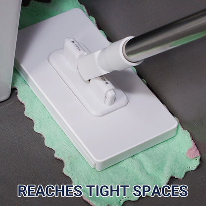 🔥Siste dags salg 50% rabatt🔥Engangsstøvmopp med 4 gjenbrukbare kluter