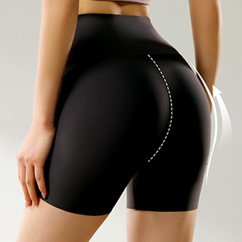 🎉Julesalg - 50 % RABATT🍑Treningsshorts med høy midje for rumpeløfting til dame🍑 - Form og slå med stil! 🏋