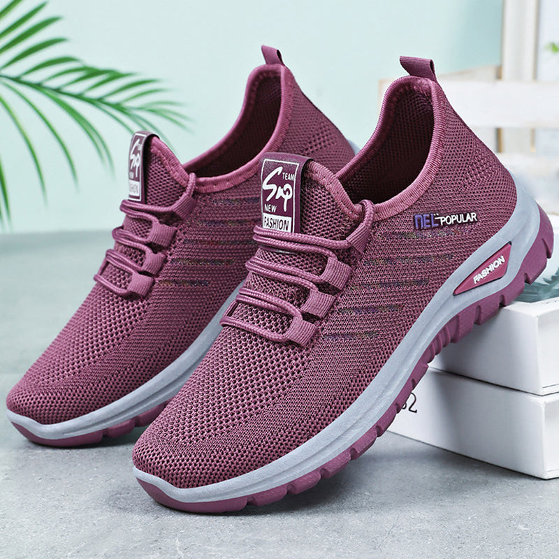 NY!✨Pustende, komfortable slip-on-sneakers til dame