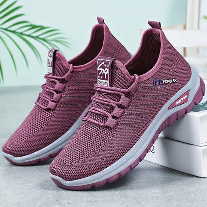 NY!✨Pustende, komfortable slip-on-sneakers til dame