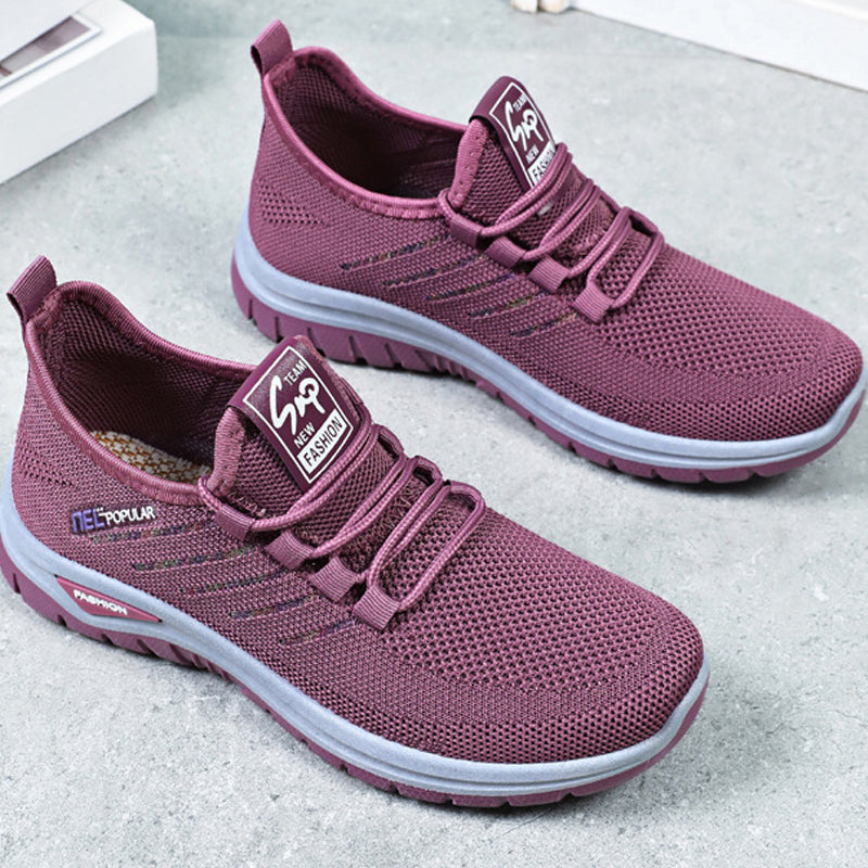 NY!✨Pustende, komfortable slip-on-sneakers til dame