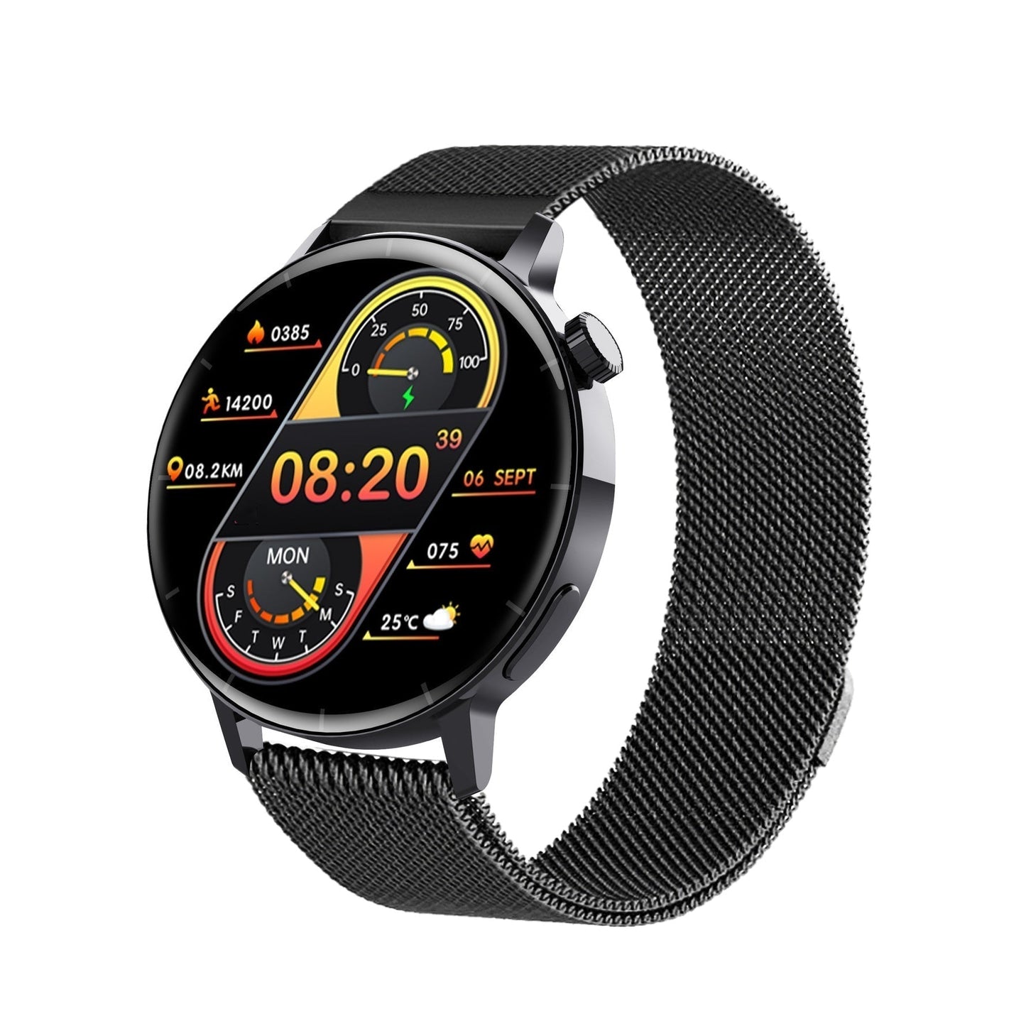 🔥48 % RABATT I BEGRENSET TID | Multifunksjonell Bluetooth-smartklokke ✅ Full helseovervåking døgnet rundt