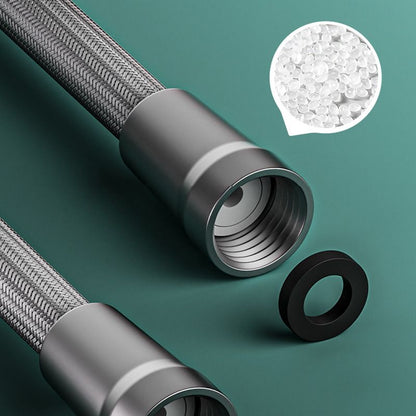 🔥 SISTE DAGS TILBUD - 50 % RABATT 🔥 Oppgradert eksplosjonssikker flettet dusjslange - Anti-lekkasje🚿