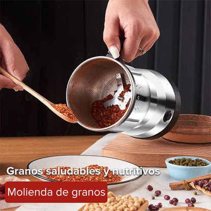 ⚙️ 48 % RABATT NÅ! ⏳ Multifunksjonell elektrisk kvern – For kaffe, krydder og urter, kraftig og rask kvern 🔥
