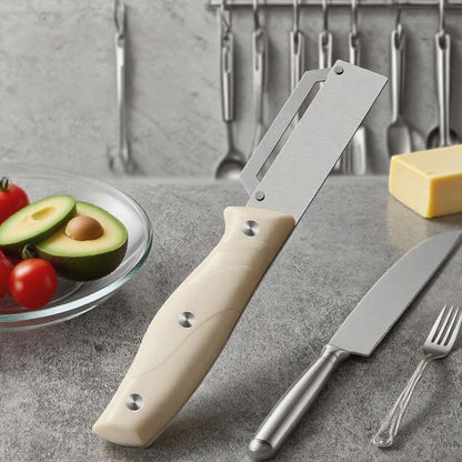 🥕 KJØP 1 FÅ 1 GRATIS! 🔥 Multifunksjonelle kjøkkenskrellere – Kniv i rustfritt stål, ergonomisk grep og perfekt for frukt og grønnsaker ✨