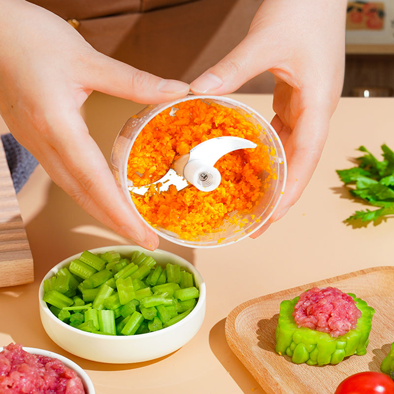 Elektrisk Matkutter Hvitløksknuser