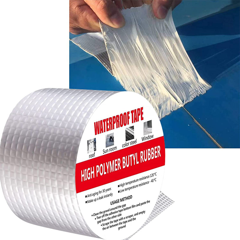 🛠️ BEGRENSET TID 50 % RABATT 💧 Vanntett tape av aluminiumsfolie – Øyeblikkelig lekkasjereparasjon