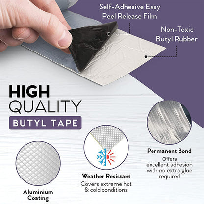 🛠️ BEGRENSET TID 50 % RABATT 💧 Vanntett tape av aluminiumsfolie – Øyeblikkelig lekkasjereparasjon