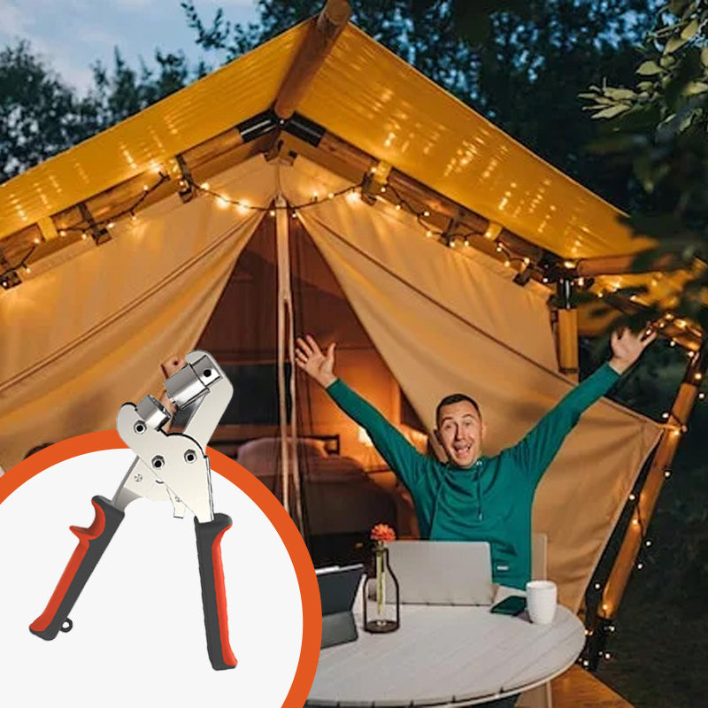 Kraftig håndholdt hullpistoltang (med øye)