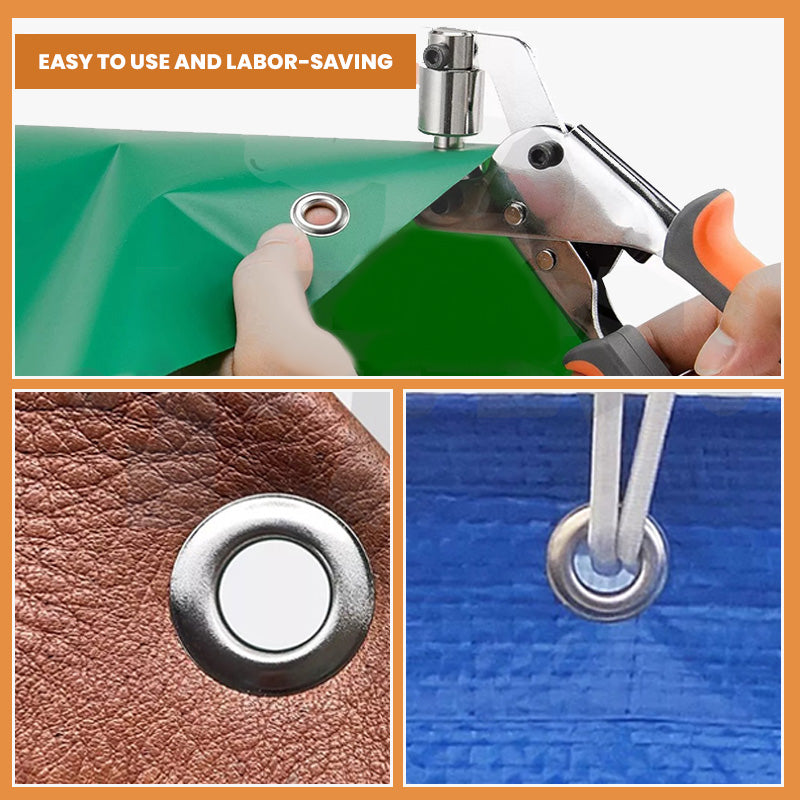 Kraftig håndholdt hullpistoltang (med øye)