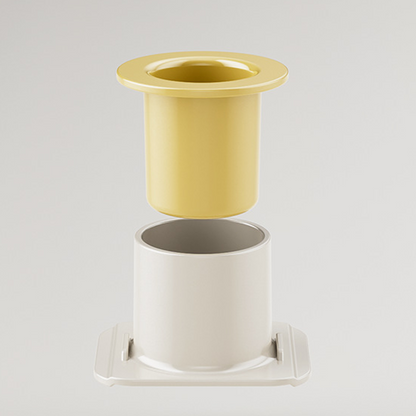 🔪 KJØP 2 FÅ 1 GRATIS! 🥔 3-i-1 mandolinhøvel med beholder – Skarpe rustfrie blader for perfekte kutt, kompakt og tåler oppvaskmaskin 🥒📦