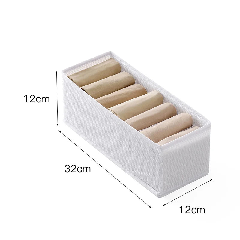 ⏳ Kun for en kort tid – 50 % RABATT ⏰👕 7-delt garderobe-organizer | Plassbesparende oppbevaring