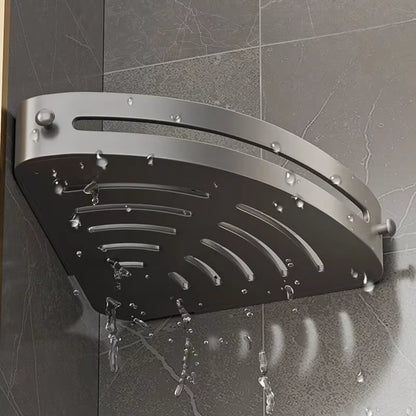 🏠 Baderomstriangelhylle – Enkel å installere, rustfri for oppbevaring av sjampo/såpe på badet 🧴