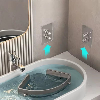 🏠 Baderomstriangelhylle – Enkel å installere, rustfri for oppbevaring av sjampo/såpe på badet 🧴