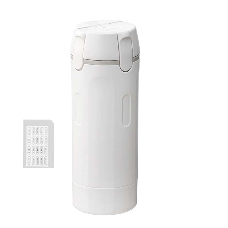 4-i-1 påfyllbare reisedispenserflasker