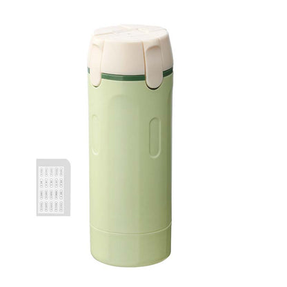 4-i-1 påfyllbare reisedispenserflasker