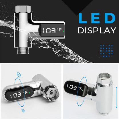 Sikker og behagelig dusjtermometer