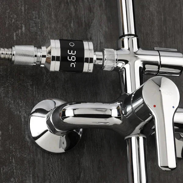 Sikker og behagelig dusjtermometer