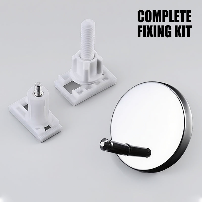 🎉🚽 50 % RABATT! Få slutt på vaklende toalettsetene en gang for alle! Festesett i rustfritt stål 304 — Passer til alle toaletter, ingen verktøy nødvendig!