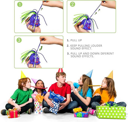 👾Hårtrekkende monster stresslindrende leketøy - Elastisk sensorisk fidgetverktøy for angst og fokus, trygt for barn/voksne 🎯✨