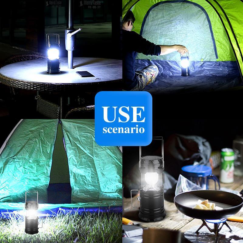 🔥Salgstilbud - 3-i-1 LED-flammelykt til camping
