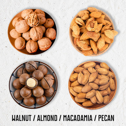 Enkel håndholdt nøtteknekker