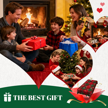 Trykt Juleduk - Koselig Feststemning