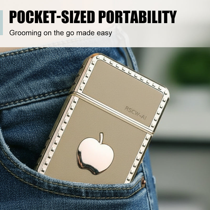 Bærbar elektrisk barbermaskin for menn