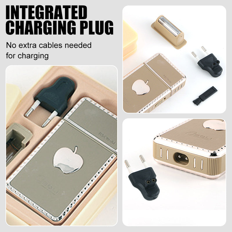 Bærbar elektrisk barbermaskin for menn