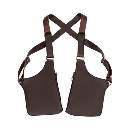 49 % Rabatt 🎒 Herre Anti-tyveri Multi-lomme Dobbel skulder Taktil Bag