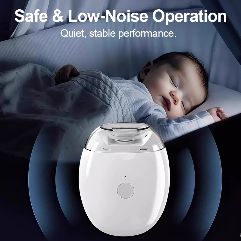 💅 BUY 2 GET 1 FREE! ✨ Universal Automatic Fingernail Grinder - 6 Speed Settings with 5 Attachments for Safe & Gentle Nail Care 👶🔧