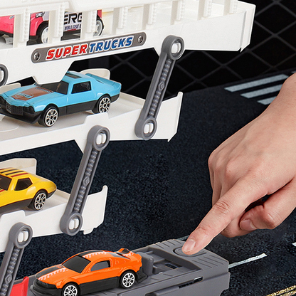 🔥Christmas Sale! 🎄 |  Offers-Foldable 4 Layer Race Track Carrier
