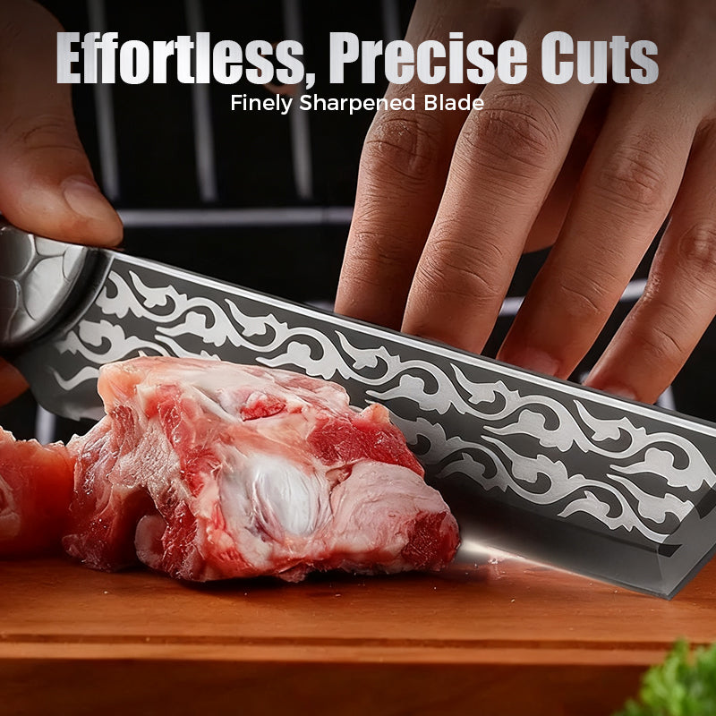 Multifunksjonell Full-Tang-kniv med slire