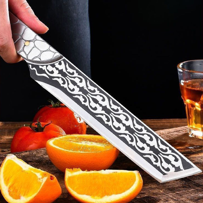 Multifunksjonell Full-Tang-kniv med slire