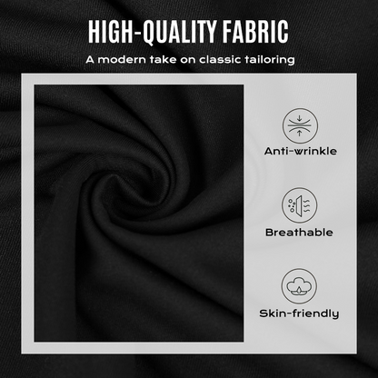 Mini Blazerkjole med Knapp og Plissering