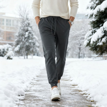 Ekstra kuldebestandige termobukser med knebeskyttelse