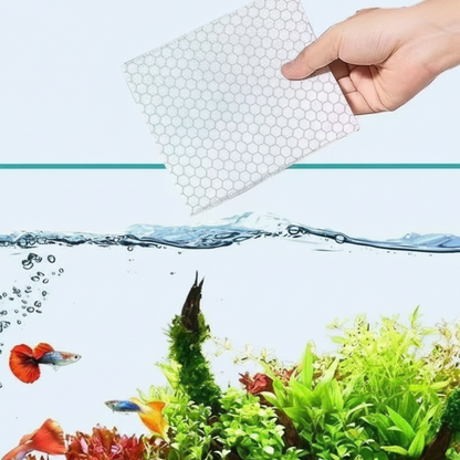 🐠 48% RABATT – Akvarieklarnende ark – honningkakestruktur – klart vann på 24 timer – fra kun 0,76 kr/ark
