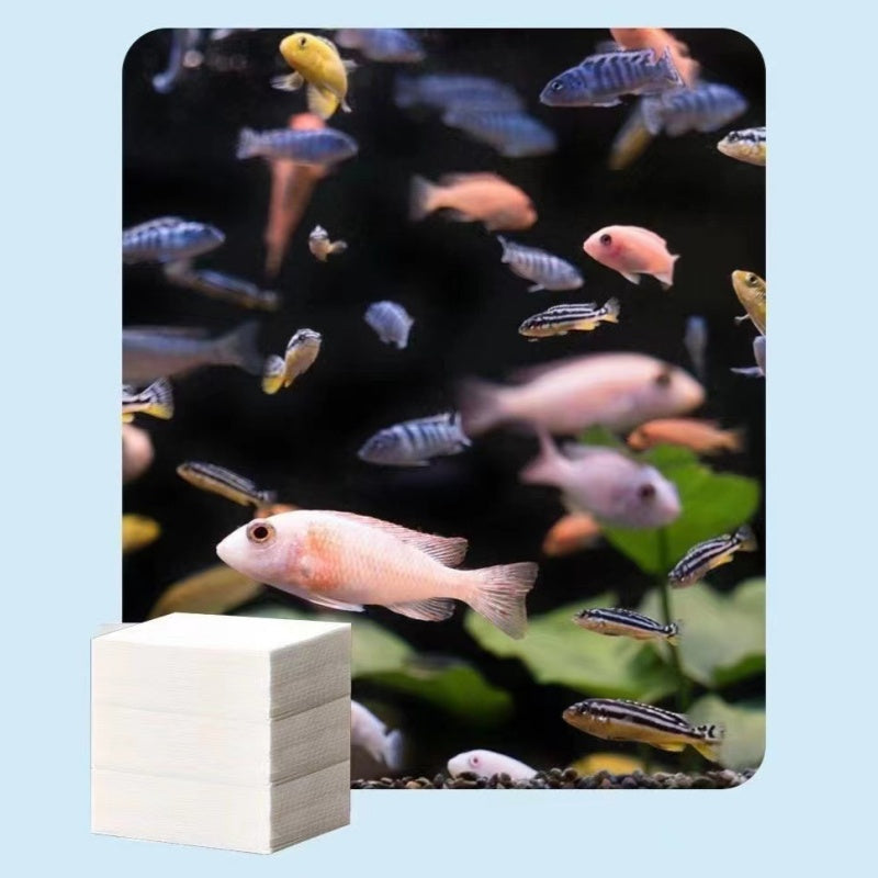 🐠 48% RABATT – Akvarieklarnende ark – honningkakestruktur – klart vann på 24 timer – fra kun 0,76 kr/ark