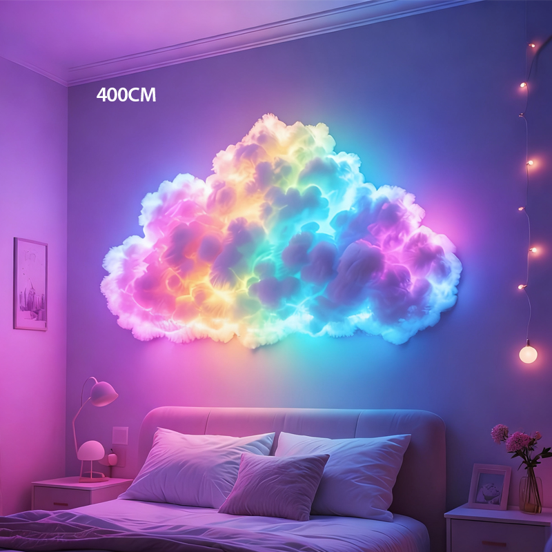 ⏳Begrenset tidsbegrenset 48 % rabatt⏰DIY USB-drevet tordensky LED-lysdekorasjon🌈☁️